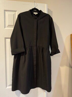 Tuckernuck Button Front 3/4 Sleeve Dress
